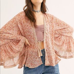 NWOT Free People Lola Kimono